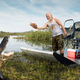 Former Vice President Joe Biden is reportedly content in the Everglades and doesn’t even mind occasional alligator bites as long as they “steer clear of the ol’ frank and beans.”